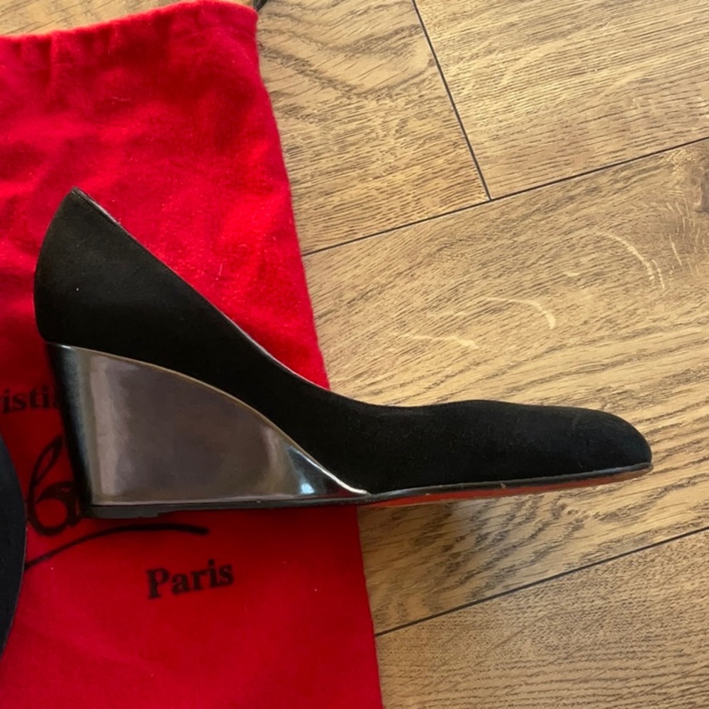 Christian Louboutin Paris Wedges (SOLD) - Picture 3 of 11